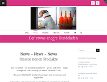 Tablet Screenshot of hundeladen.eu